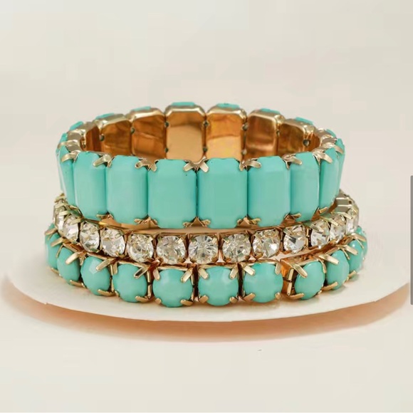 Turquoise Stretch Bangle